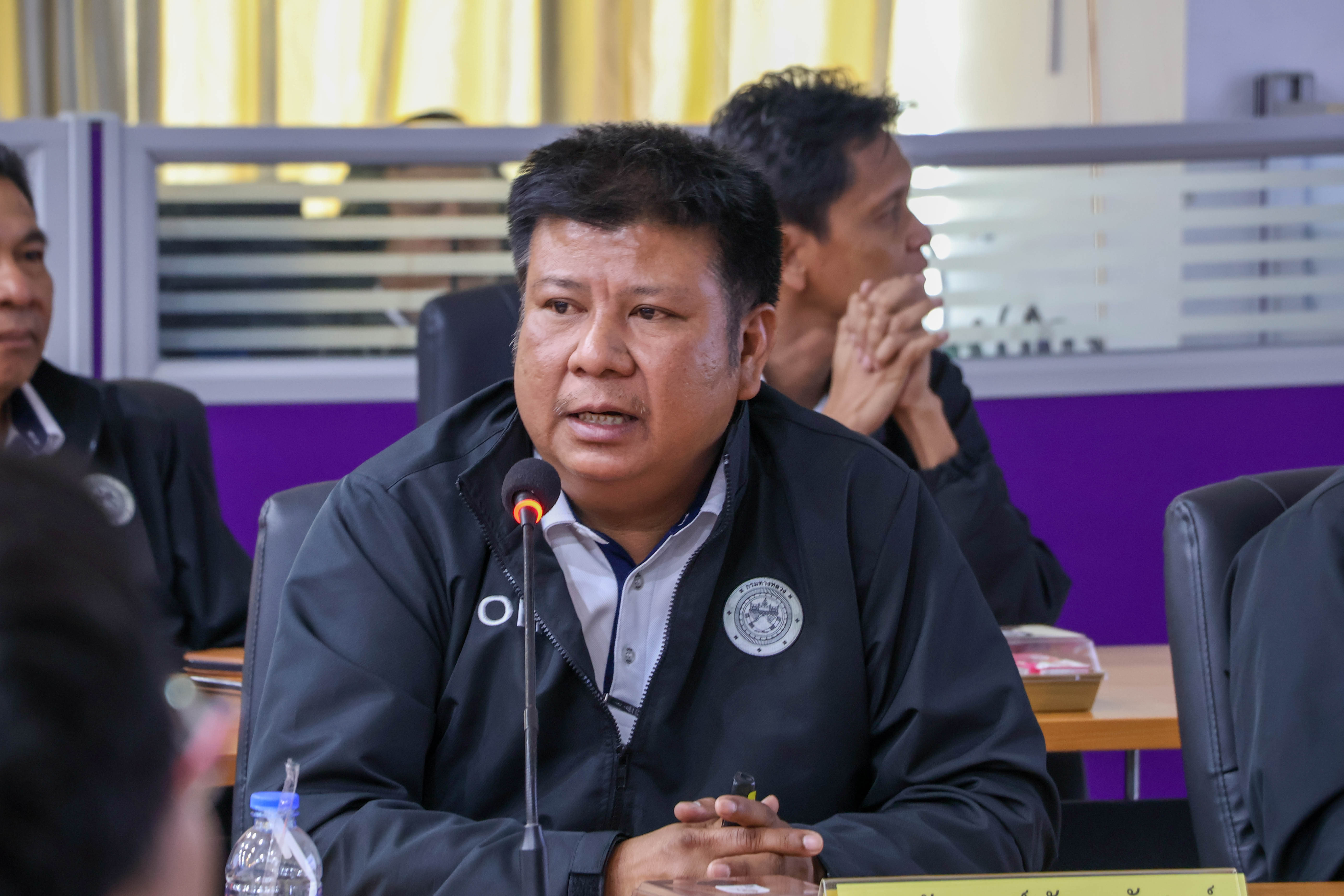 นายพงษ์พันธ์ จั่นเงิน รองอธิบดีกรมทางหลวงฝ่ายวิชาการ พร้อมคณะฯ ได้เข้าตรวจเยี่ยม และให้กำลังใจ แก่ผู้ปฏิบัติงานประจำปีงบประมา