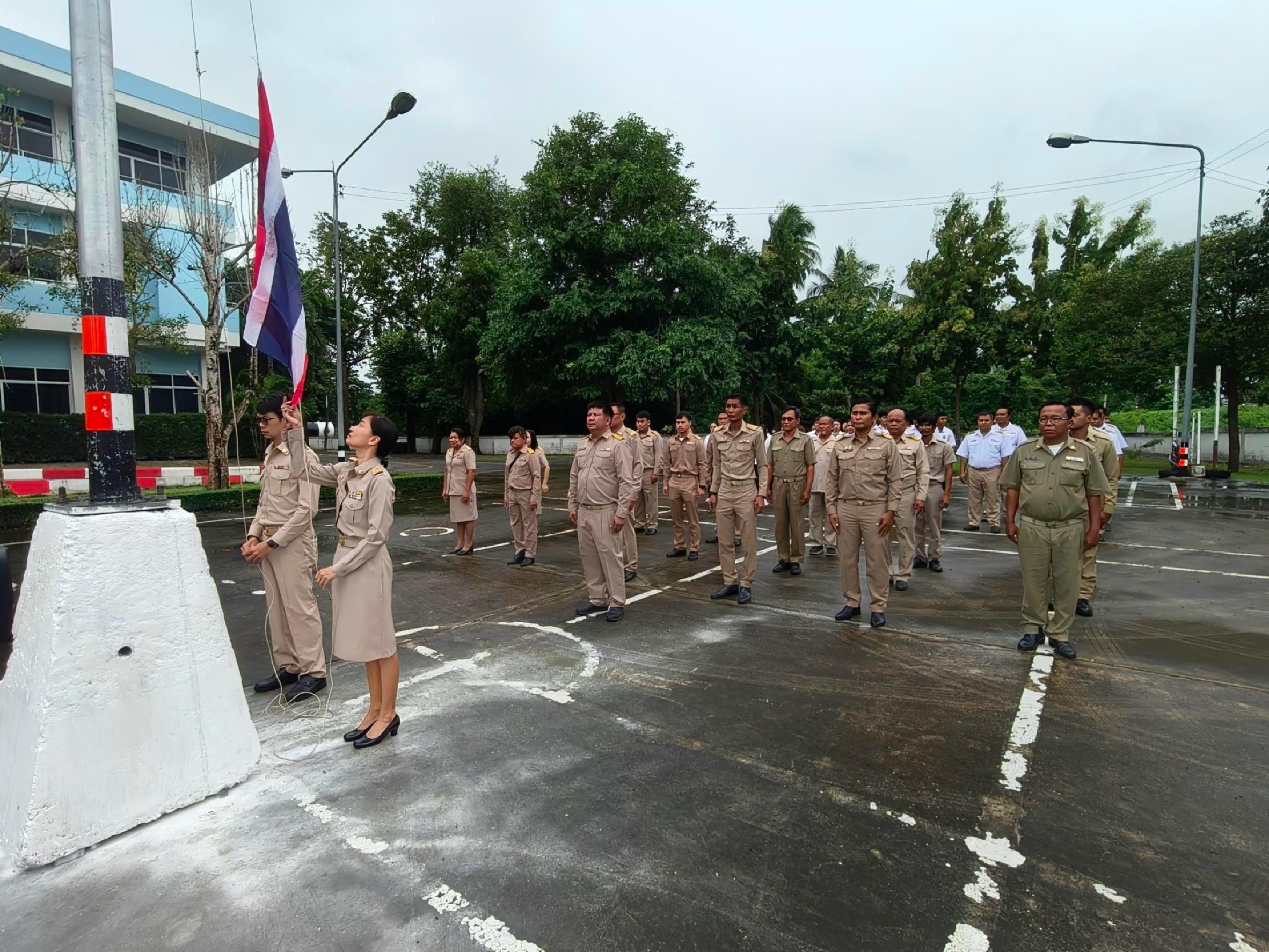 กิจกรรม วันพระราชทานธงชาติไทย